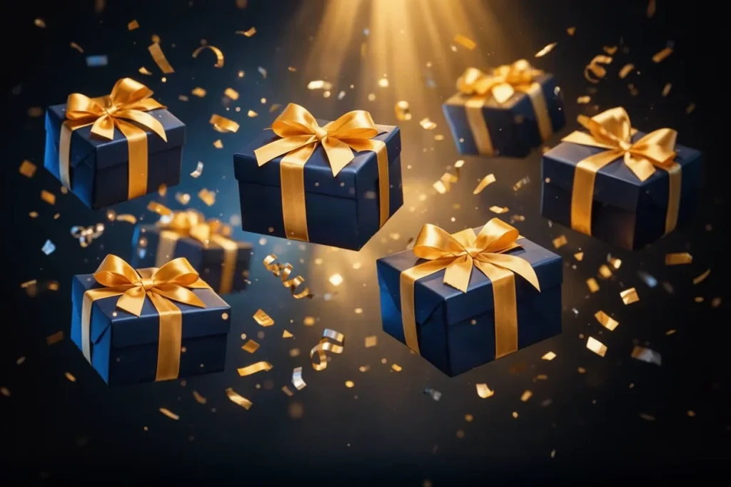 Ảnh minh hoạ hộp quà bay cho mục tổng quan khuyến mãi 33WIN