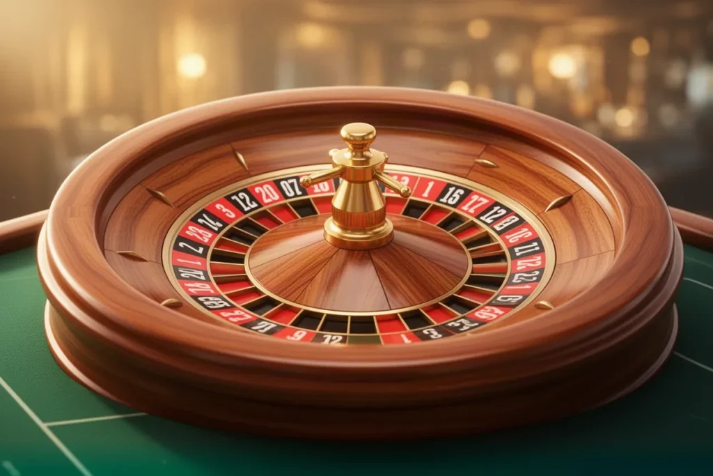 Ảnh minh hoạ bánh xe roulette cho mục hỏi đáp casino 33WIN