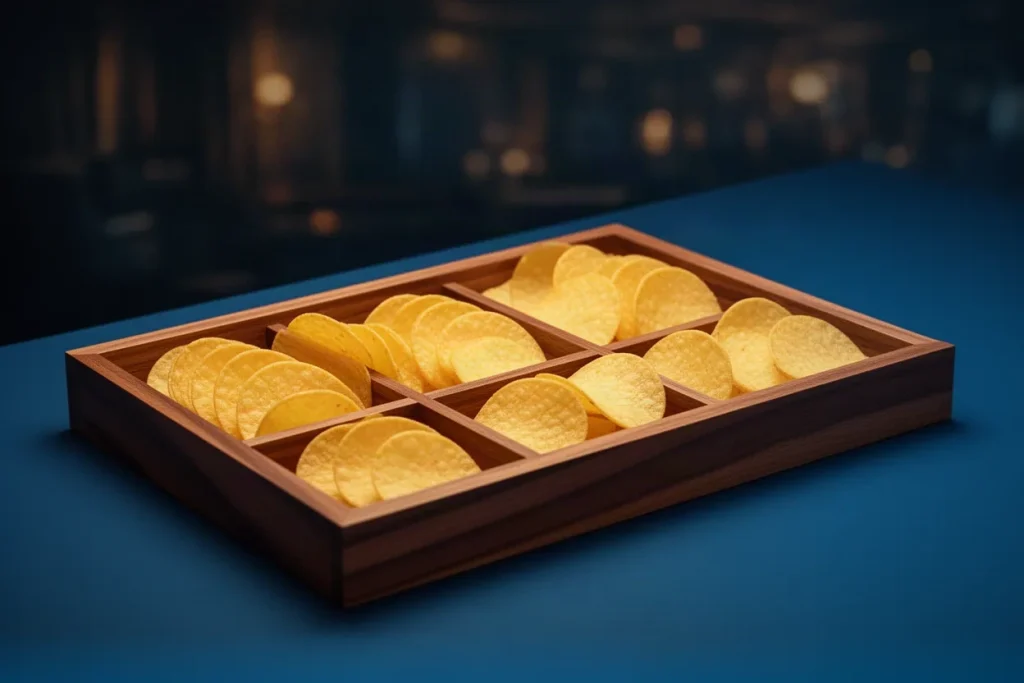 Ảnh minh hoạ khay chip cho mục kinh nghiệm casino 33WIN