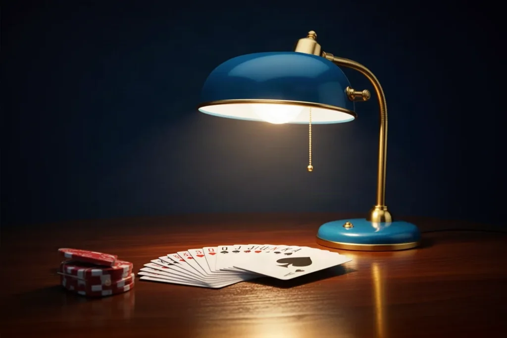 Ảnh minh hoạ đèn bàn đồng cho mục kinh nghiệm game bài 33WIN